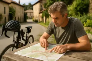Qual è l’itinerario migliore per un giro in bici tra borghi rurali? Scopri la mappa che fa evitare strade trafficate