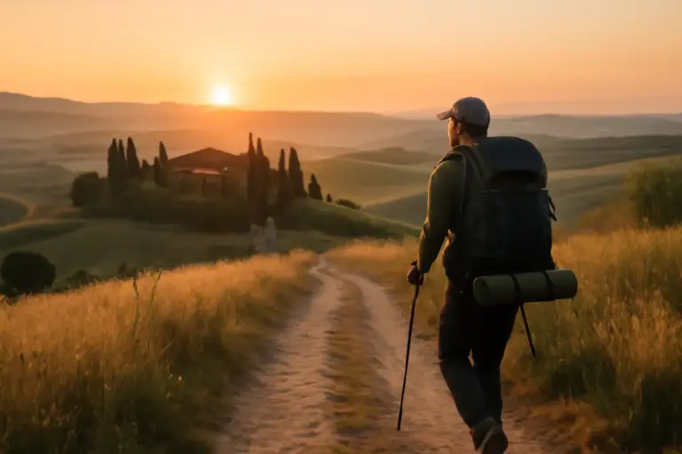 Trekking all’alba nei pressi degli agriturismi: l’orario ideale per foto senza turisti