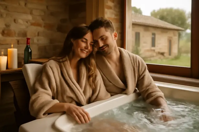Weekend romantico in agriturismo con spa: perché rilassa di più rispetto all’hotel classico