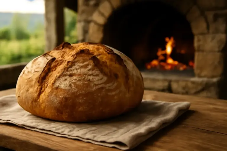 Pane cotto a legna negli agriturismi: il profumo e la croccantezza che conquistano al primo morso