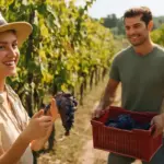 Esperienze di vendemmia in agriturismo: il vantaggio unico per chi partecipa tra i filari