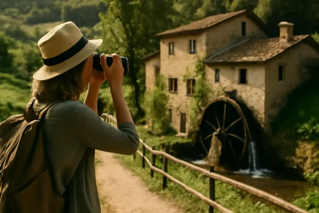 Tour degli antichi mulini partendo dall’agriturismo: ecco perché sono perfetti per chi vuole fotografie suggestive