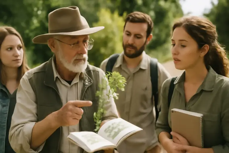 Passeggiate botaniche guidate all’interno della tenuta: come imparare a riconoscere le piante medicinali