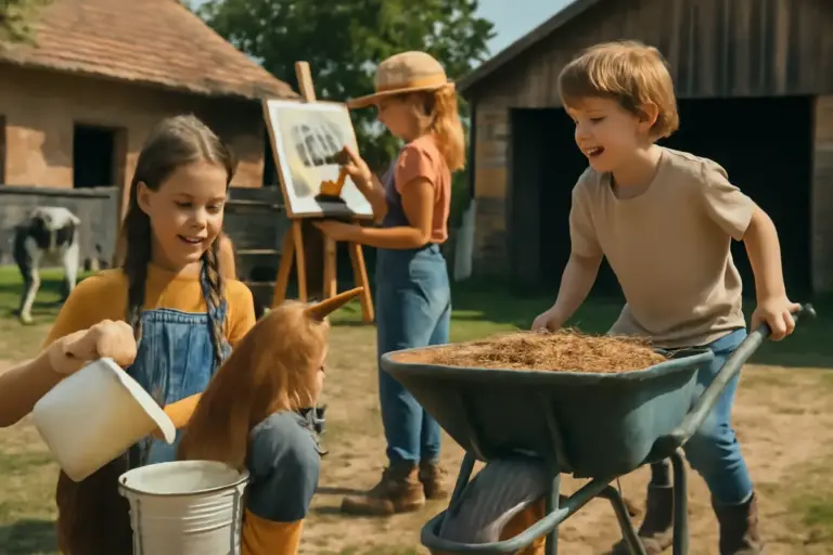 Attività per bambini in agriturismo: quali sono le più coinvolgenti per imparare giocando