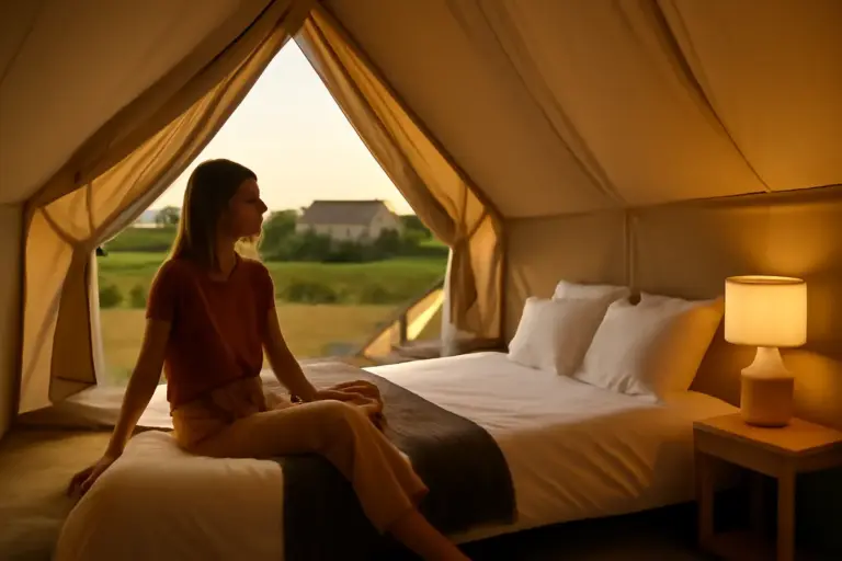Pernottamento in agriturismo con glamping: il comfort che rivoluziona la vacanza rurale