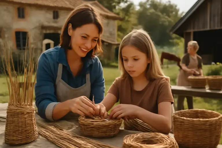 Laboratori di intreccio con materiali naturali dagli agriturismi: come creare ricordi autentici delle vacanze