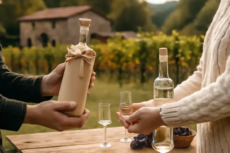 Le grappe artigianali prodotte dagli agriturismi: perché regalarle è un gesto apprezzatissimo