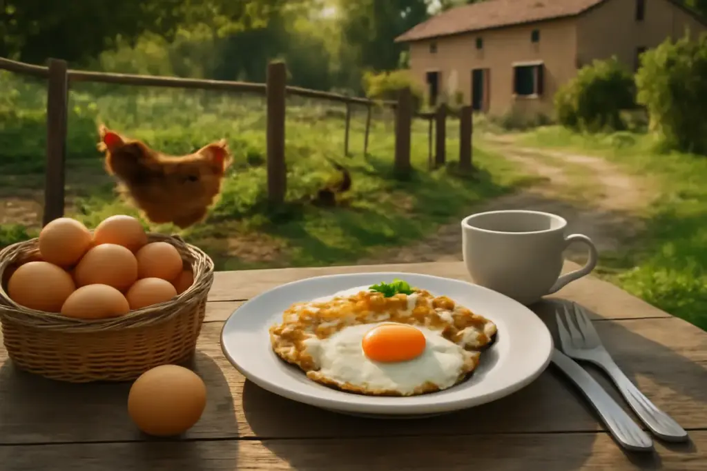 Perché le uova fresche di giornata hanno un sapore così diverso in agriturismo? Il ciclo naturale che esalta ogni piatto