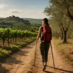 Escursioni tra vigneti e uliveti: il percorso rurale per camminatori che offre panorami esclusivi