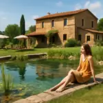 Agriturismo con piscina naturale: il dettaglio ecologico che rende unica una vacanza estiva